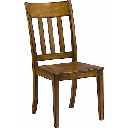 Rake Back Side Chair